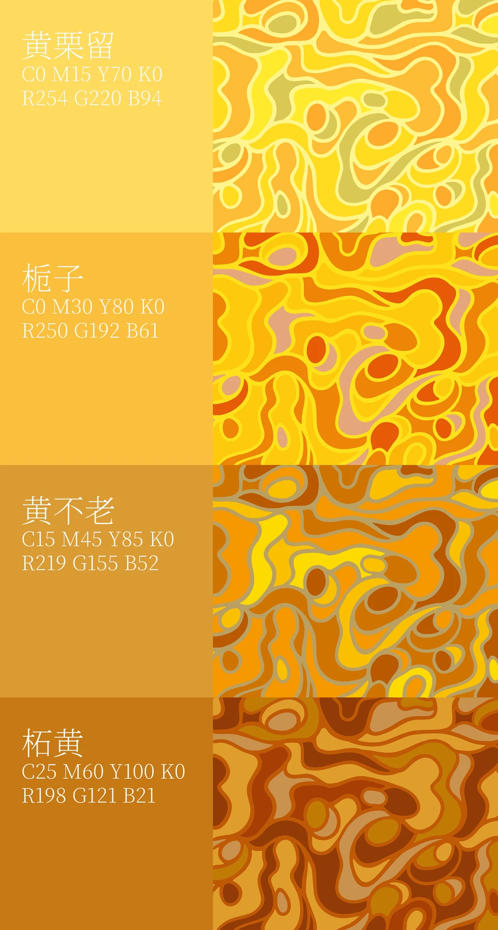 中国色节选 · 黄 / Yellow