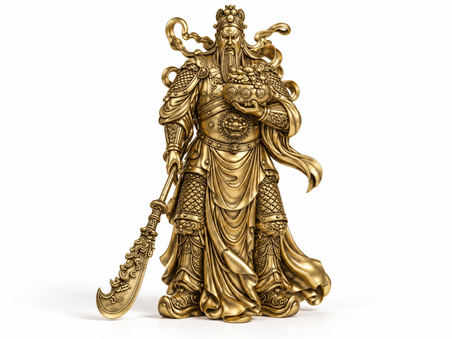 聚宝关公像 / Guanyu Treasure Figure