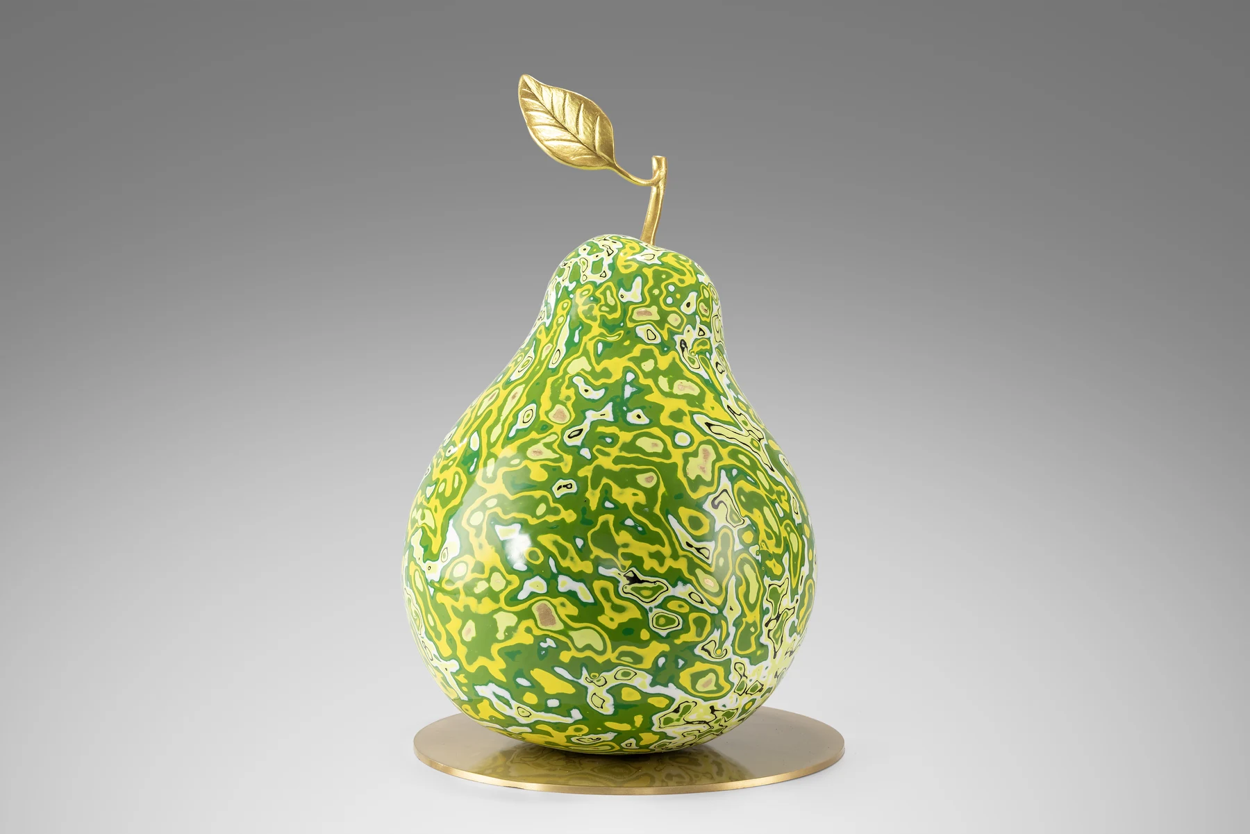 梨子熔铜艺术作品